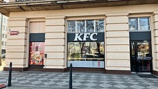Pra�ská pobo�ka KFC na Vít�zném nám�stí. (20. b�ezna 2024)