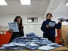 V místních volbách mohlo volit asi 61,4 milionu tureckých voli. (31. bezna...