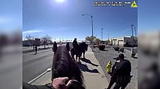 Prchajícího zlodje pronásledovali policisté na koních