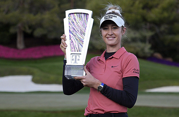 Golfistka Kordová získala na LPGA Tour čtvrtý turnajový titul v řadě
