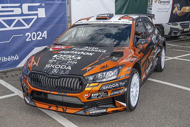 Nov vz Dominika Stteskho koda Fabia RS Rally2.