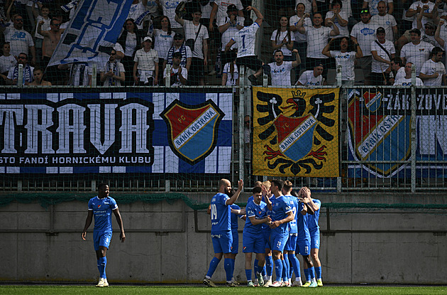 Jablonec - Baník 2:3, domácí dvakrát snížili. Hosty spasili Kpozo s Klímou