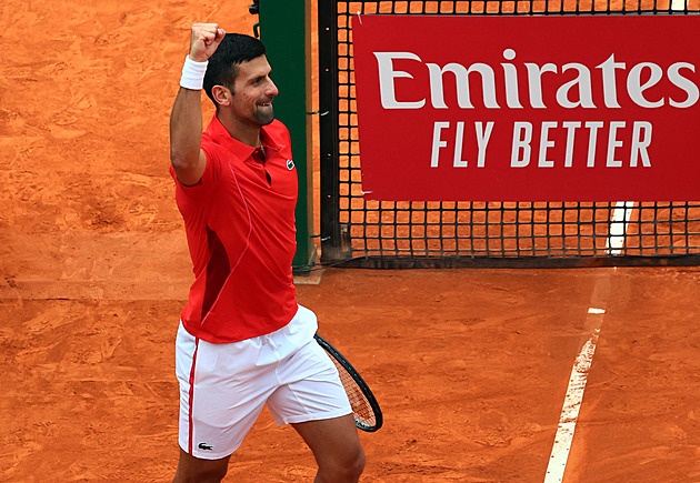 Djokovič v Monte Carlu s přehledem uspěl v letošní premiéře na antuce