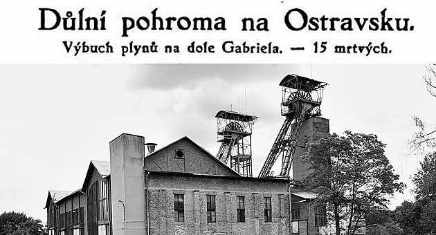 Patnáct zbytečných obětí. Před 100 lety vybuchl důl Gabriela na Ostravsku