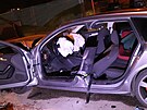 Nehoda v Jihomoravskm kraji bhem velikononho volna.
