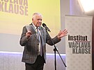 Václav Klaus pedstavil svou studii, v ní analyzuje píiny patn fungujícího...