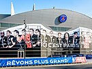Stadion klubu Paris St. Germain Parc Des Princes v Paíi (21. bezna 2019)