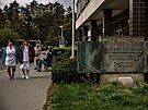 Gynekologicko-porodnický pavilon Fakultní nemocnice Bulovka. (4. dubna 2024)