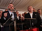 Pedseda parlamentu Peter Pellegrini zvítzil v druhém kole slovenských...