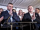 Pedseda parlamentu Peter Pellegrini zvítzil v druhém kole slovenských...