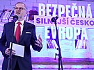Premiér a pedseda ODS Petr Fiala pi zahájení kampan koalice SPOLU k volbám...