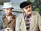 Josef Kemr a Jií Sovák v seriálu Chalupái (1975)