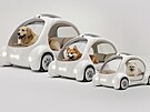 Velikost inovativních psích vozidel od znaky Hyundai lze prý zvolit pesn na...