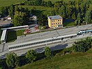 Bhem rekonstrukce elezniní trati dojde i na modernizaci stávajících nádraí...