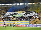 7.4. 2024, FK Teplice - Hradec Králové, zápas fotbalové ligy. Choreo fanouk...