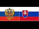 Ruska a slovenská vlajka