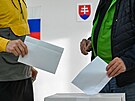 Druhé kolo pímé volby nového slovenského prezidenta zaalo 6. dubna 2024 na...