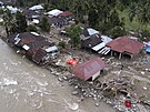 Záplavy v Indonésii (13. bezna 2024)