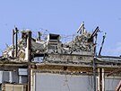 Bourn budovy CETIN, nkdy nazvan prask Mordor (2. dubna 2024)