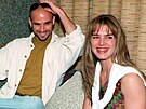 Andre Agassi a Brooke Shieldsová (Johannesburg, 7. prosince 1997)