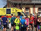 Na praskm plmaratonu potebovaly oeten zchran vy destky bc....