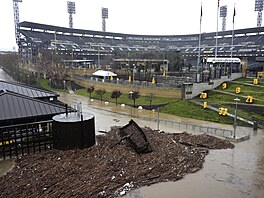 Záplavy v Pittsburghu v Pensylvánii (4. dubna 2024)