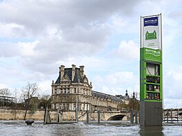 Povodn ve Francii (4. dubna 2024)