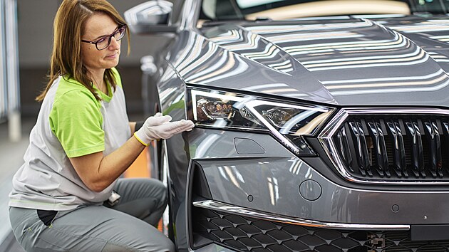 V�roba faceliftovan� �kody Octavia �tvrt� generace odstartovala v Mlad� Boleslavi.