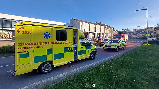 Stet s dodvkou ve Vizovicch odnesl motork tkm zrannm. (7. dubna 2024)