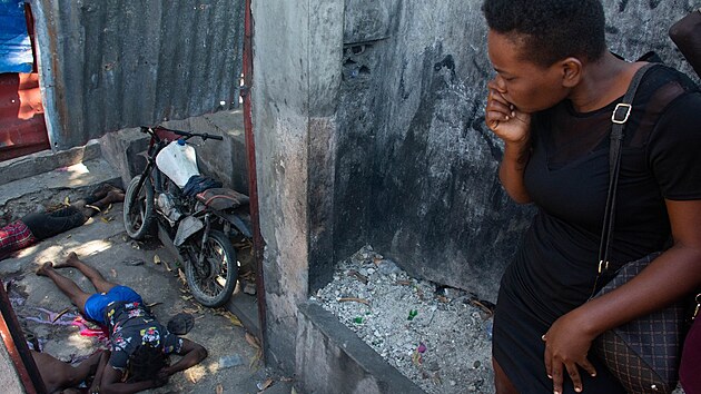 Nsilnosti na Haiti neustvaj. Z hlavnho msta Port-au-Prince uprchlo bhem poslednch t tdn vce ne 53 tisc lid. (1. dubna 2024)