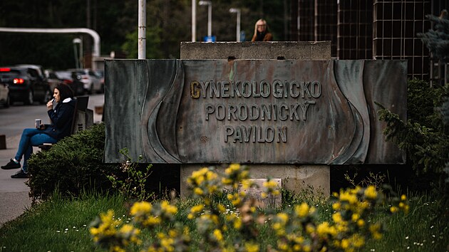 Gynekologicko-porodnick pavilon Fakultn nemocnice Bulovka. (4. dubna 2024)