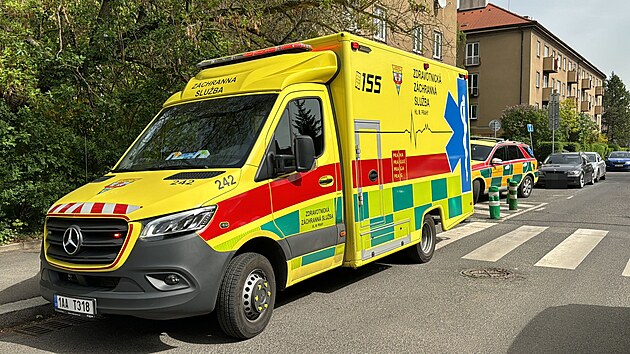 Ve Vokovic�ch unikl �pavek ze zimn�ho stadionu (8. dubna 2024)