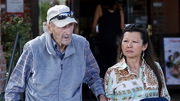Gene Hackman a Betsy Arakawa (Santa Fe, 28. b�ezna 2024)