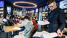 Výukové programy pro stední koly pod hlavikou Knihovny Milana Kundery...