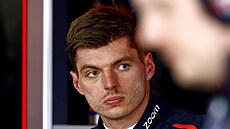 Max Verstappen z Red Bullu ped kvalifikací na Velkou cenu Japonska.