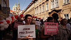 V Praze probíhá akce Pochod pro �ivot, jejím� cílem je zajistit lep�í podmínky...
