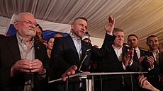 Pedseda parlamentu Peter Pellegrini zvítzil v druhém kole slovenských...