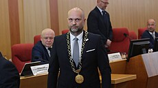 Nový moravskoslezský hejtman Josef Blica (ANO). (3. bezna 2024)