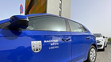 Policie zasahuje také v liberecké budov� S Tower. (9. dubna 2024)