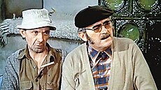Josef Kemr a Jií Sovák v seriálu Chalupái (1975)