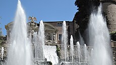 Zahradu vily v Tivoli a její fontány obdivovala a napodobovala celá Evropa. 