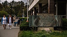 Gynekologicko-porodnický pavilon Fakultní nemocnice Bulovka. (4. dubna 2024)