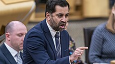 Skotský premiér Humza Yousaf (28. bezna 2024)