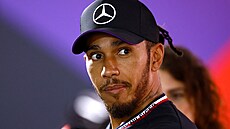 Lewis Hamilton po tréninku na Velkou cenu Japonska