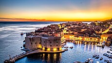 Ikonický Dubrovník, který poslou�il jako Královo p�ístavi�t� p�i natá�ení...