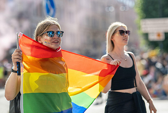 Festival Pride Parade ve Stockholmu (5. srpna 2023)