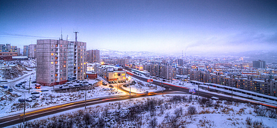 Murmansk je pístavní msto na severozápad Ruska, na poloostrov Kola, blízko...