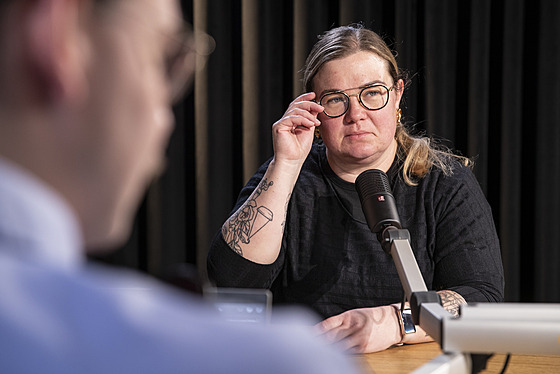 Hostem podcastu Kontext byla právnička a odborářka Šárka Homfray, autorka knihy...