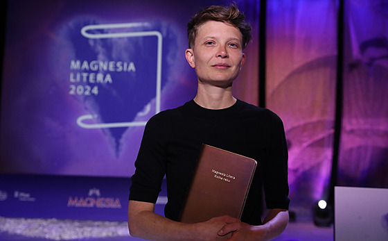 Kniní cenu Magnesia Litera 2024 získala v kategorii Kniha roku Alena...
