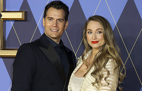 Henry Cavill a Natalie Viscuso (Londýn, 24. ledna 2024)